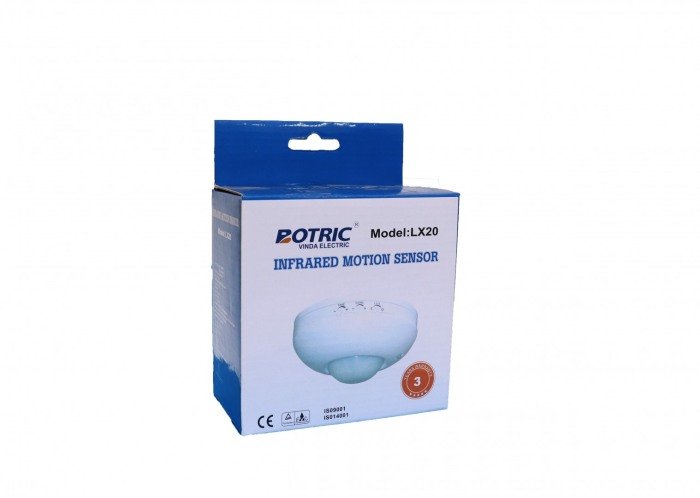 Senzor de miscare 360° LX20, aplicat, cu infrarosu - Imagine produs en-gros [2]