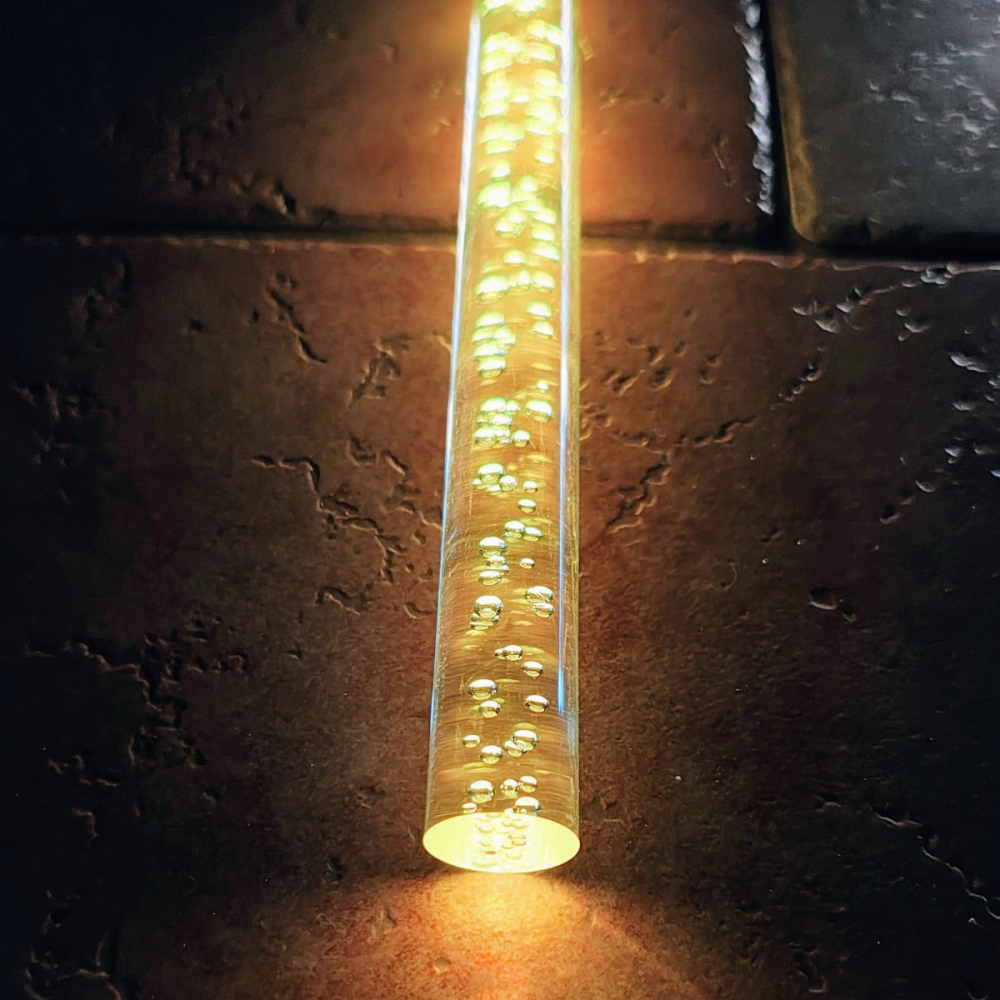 Set 2 Lampi Solare LED Tub cu Bule, Lumina Calda, Inaltime 73cm - Imagine produs en-gros [8]