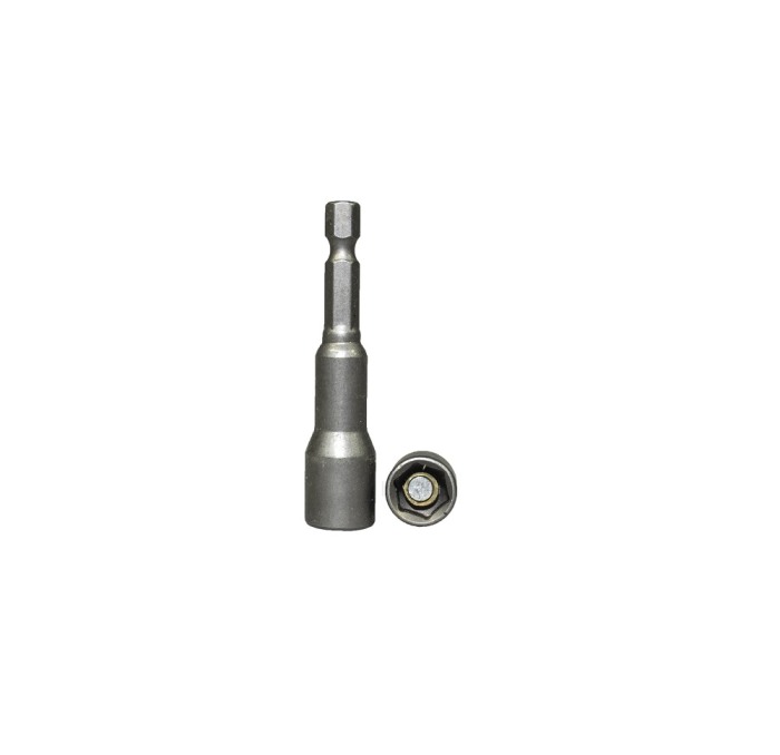 Set 5 x cap tubulara de 10 mm, cu magnet , prindere hexagonala 1/4 - Imagine produs en-gros [1]