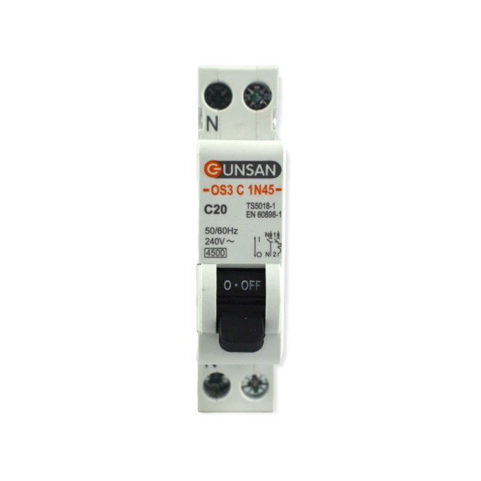 SIGURANTA P+N 20A GS - Imagine produs en-gros [3]