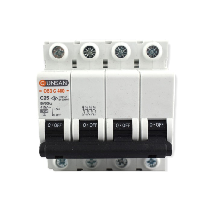 SIGURANTA TETRAPOLARA 25A GS - Imagine produs en-gros [4]