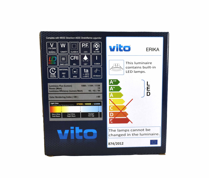 SPOT LED 12W 6500K VISION [3]