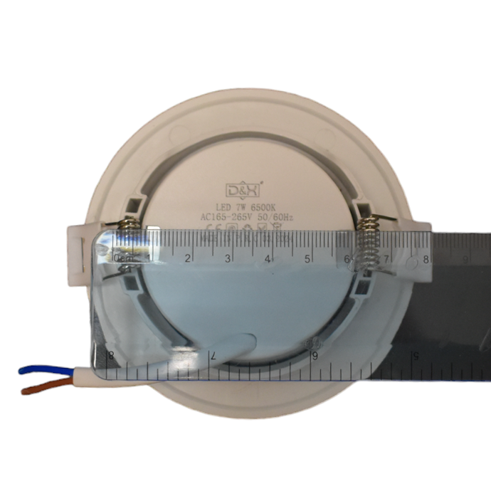 Spot LED 7 W , orientabil ,lumina rece 6500 k , incastrabil - Imagine produs en-gros [3]
