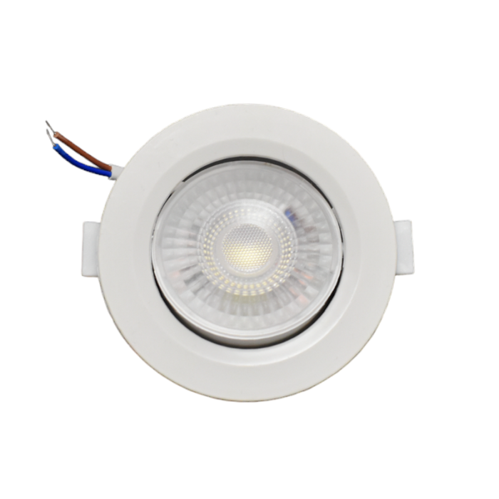 Spot LED 7 W , orientabil ,lumina rece 6500 k , incastrabil - Imagine produs en-gros [4]