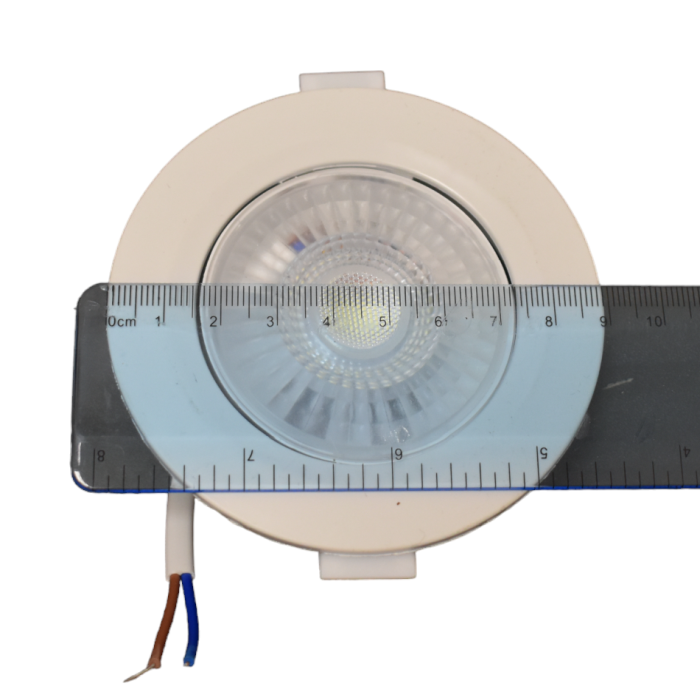 Spot LED 7 W , orientabil ,lumina rece 6500 k , incastrabil - Imagine produs en-gros [2]