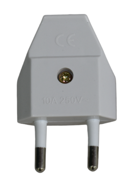 Stecher plat alb 10A IP20 , 3006 [2]