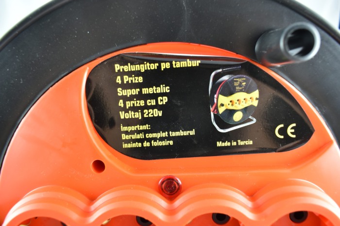 Tambur pentru cablu electric 4x16A - Imagine produs en-gros [3]