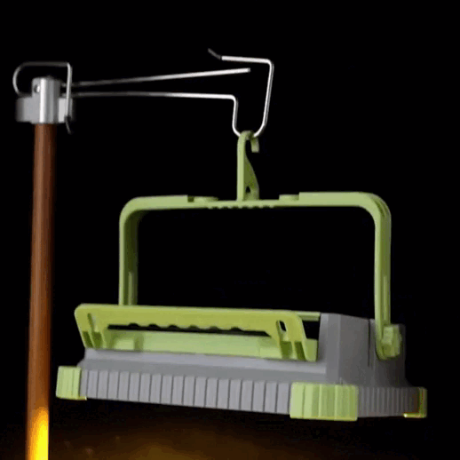 Trepied telescopic, H max 1,8m si  Proiector solar reincarcabil cu panou detasabil ,multiple functii,telecomanda [11]