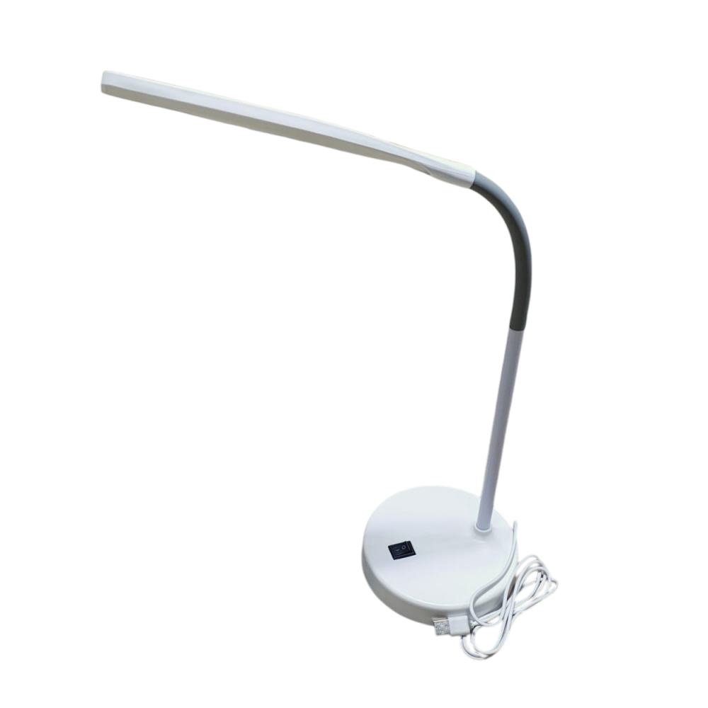 Veioza , Lampa de birou cu brat flexibil ,rotire la 360°,cu lumina alba, 5W, alimentare  la usb - Imagine produs en-gros [3]