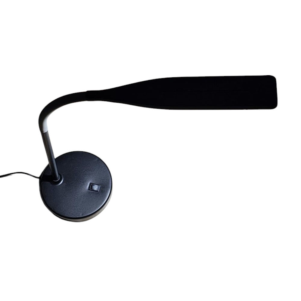 Veioza , Lampa de birou cu brat flexibil ,rotire la 360°,cu lumina alba, 5W, alimentare  la usb -neagra - Imagine produs en-gros [3]