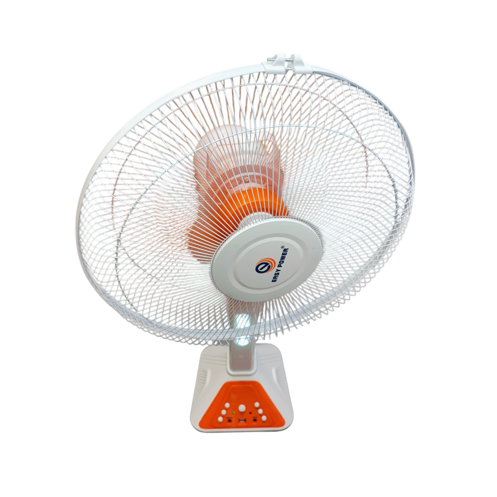 Ventilator cu Picior Reîncărcabil AC/DC 16 Inch 48W cu Telecomandă, Acumulator 12V 5Ah și LED Integrat ecoleduri [6]
