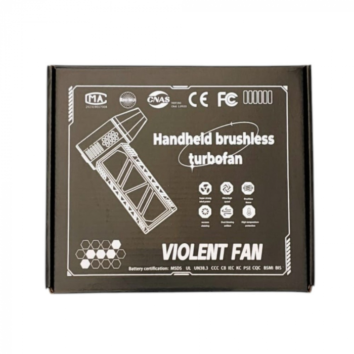 Suflantă portabilă industrială Guoren Hurricane A1 cu duze magnetice [10]