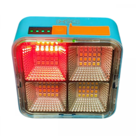 Lanterna solara portabila 5 moduri de luminare puternica cu suport magnetic, reincarcabila prin USB [4]