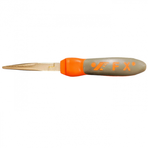 Clește cu cioc ascuțit 6” (170 mm), ergonomic, portocaliu/gri [4]