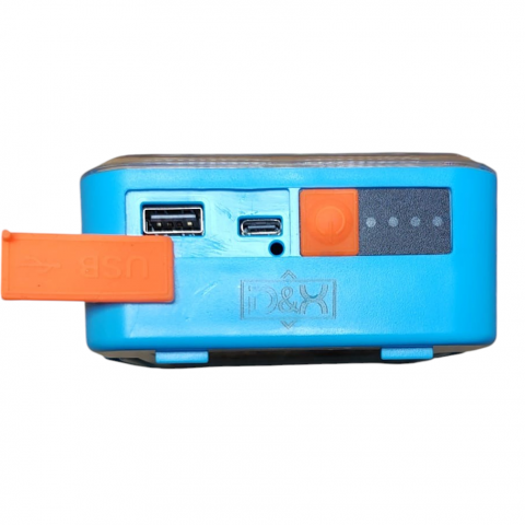Lanterna solara portabila 5 moduri de luminare puternica cu suport magnetic, reincarcabila prin USB - Imagine produs en-gros [5]