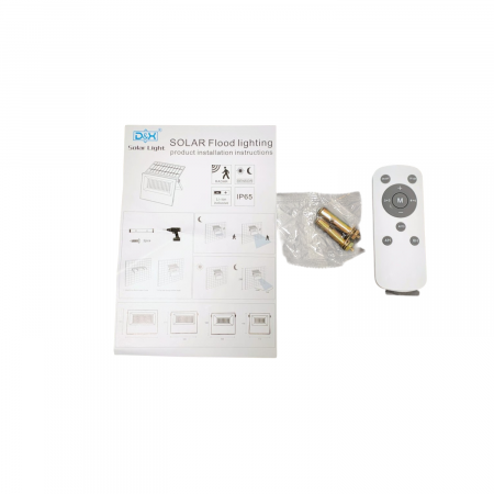 Reflector, proiector solar Led 120W DX010-120 cu telecomanda [8]