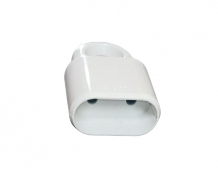 Cupla plata cu inel si contact de protectie