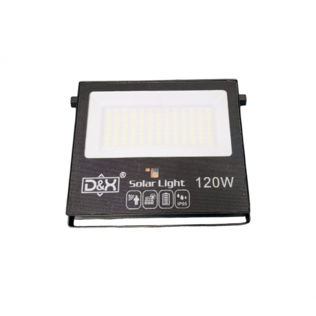 Reflector, proiector solar Led 120W DX010-120 cu telecomanda [5]
