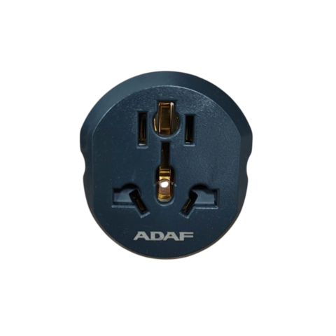 Noutati - Adaptor UK-RO Schuko Cupru Gri