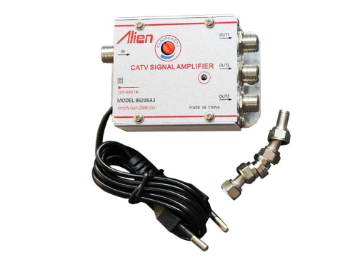 Mufe,Accesorii TV - Amplificator TV 3 cai