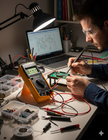 Multimetru Digital - Multimetru Digital DT-9205A – Aparat Profesional de Măsură Electrică