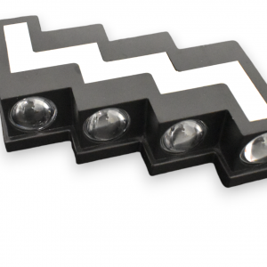 Aplice de perete interior, exterior - Aplica de perete in trepte LED AL-121