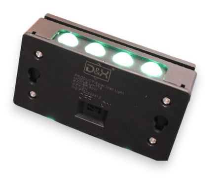 Aplica de perete solara lumina verde LH 799 80W - Imagine produs en-gros [6]