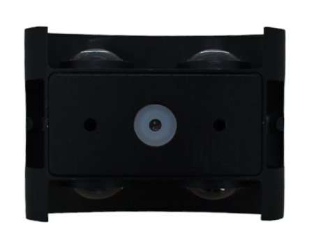 Aplica LED 2x2W Exterior Negru AL-042 6500K [4]