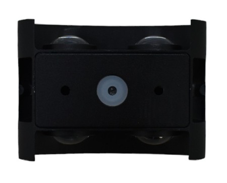 Aplica LED 2x2W Exterior Negru AL-042 6500K - Imagine produs en-gros [1]