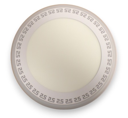 Aplica LED cu model dantelat 18W verde - Imagine produs en-gros [1]