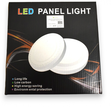 Aplica LED cu model dantelat bicolor 16W lumina calda + rece [3]