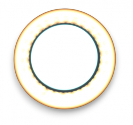 Aplica LED cu model dantelat bicolor 16W lumina calda + rece [1]