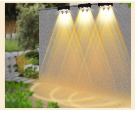 Aplica LED 2x3W Exterior Negru AL-042 6500K [3]