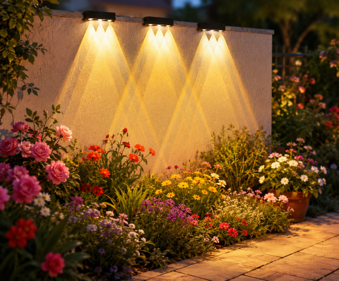 Aplica LED 2x3W Exterior Negru AL-042 6500K