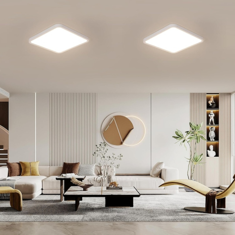 Aplica plafoniera led patrata 40 cm   36W 220V Lumina rece - Imagine produs en-gros [6]