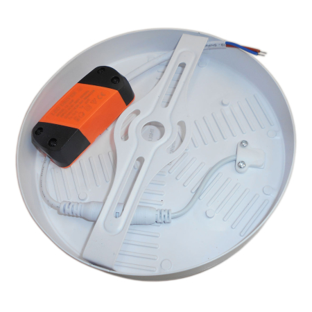 Aplica rotunda compacta de exterior cu led 24 W 3500 k [1]