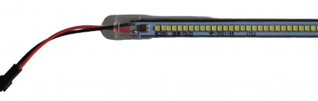 Banda led rigida 220V 4000K 5W  cu suport    Dimensiuni 300 X 12 X 6 mm   72 Leduri  SMD 2835 [2]