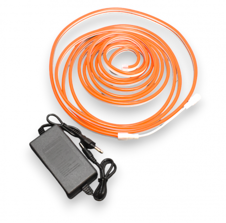 Banda LED - Banda led tip neon Flex rosu silicon  SMD2835 Lungime 5m