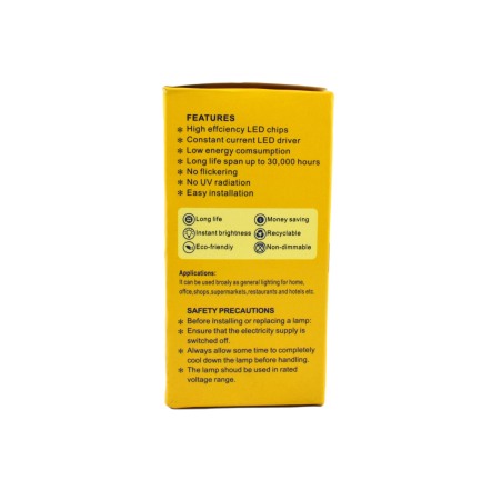 Bec B22 tip cilindru 5W - Imagine produs en-gros [5]