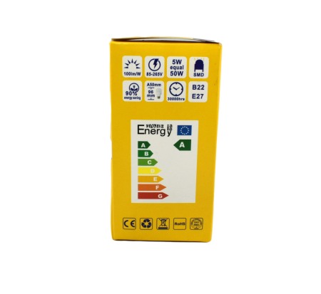 Bec B22 tip cilindru 5W - Imagine produs en-gros [4]