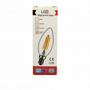 Bec C35 E14 6W Filament Lumina Rece [1]