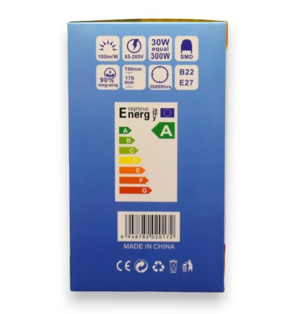 Bec cilindru 30 W - Imagine produs en-gros [2]