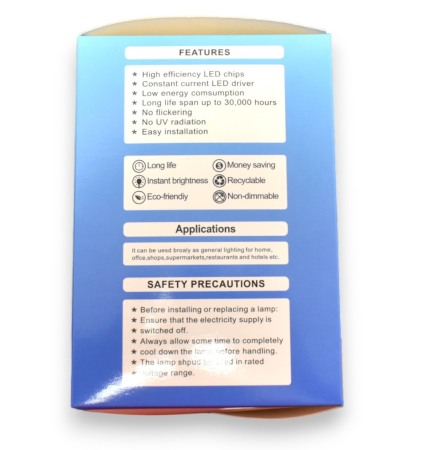 Bec cilindru 40 W - Imagine produs en-gros [2]