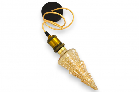 Bec decorativ Vintage in forma de  BRAD ,dimabil 3W E27 D-SDS-90-230 [4]