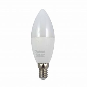 Becuri  Led - BEC E14 9W LUMANARE C37  ECOLED 3500K+TAXA VERDE