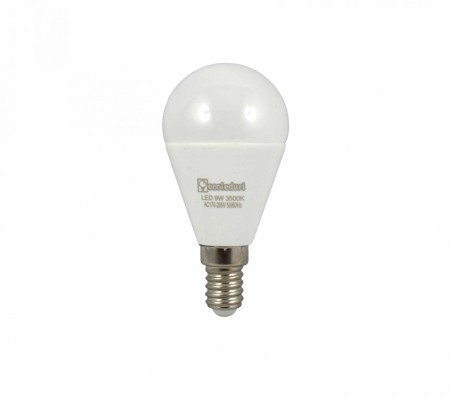 Becuri led - Bec E14 9W Sferic G45 Ecoled 3500K - Imagine produs en-gros