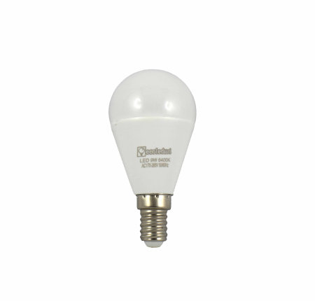Becuri  Led - Bec E14 9W Sferic G45 Ecoled 6400K