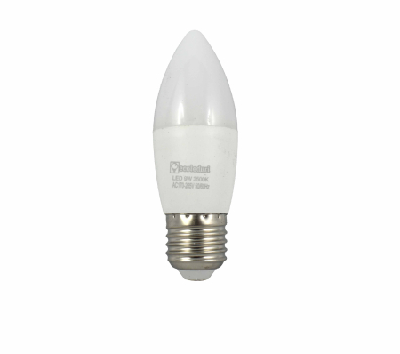 Becuri  Led - Bec E27 9W Lumanare C37 Ecoled 3500K
