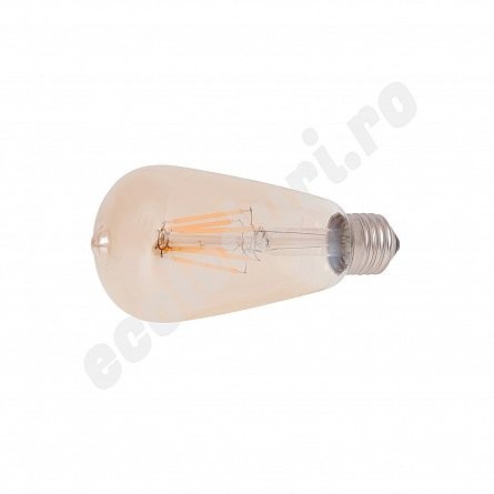 Surse de iluminat - Bec E27 cu filament LED 6W - Imagine produs en-gros