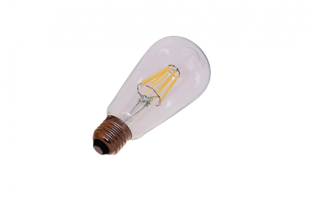 Becuri  Led - Bec-E27-cu-filament-LED-8W-lumina-calda-tip-para-Ecoleduri